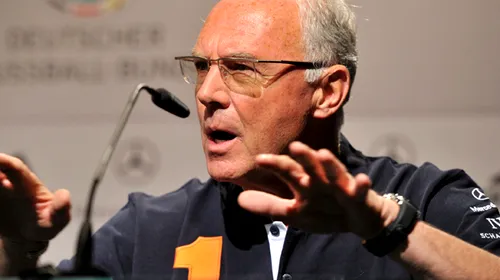 Beckenbauer: „Maniera în care evoluează Germania este fantastică”