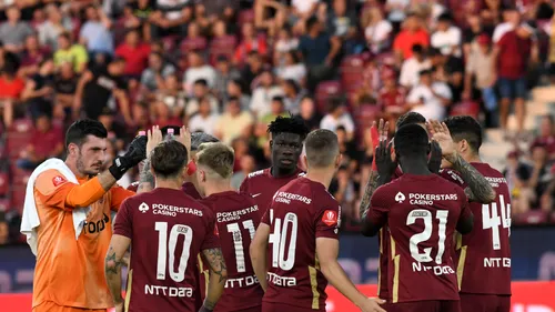 CFR Cluj - FC Voluntari 4-0, în etapa a opta din Superliga | Ardelenii câștigă la scor partida contra ilfovenilor