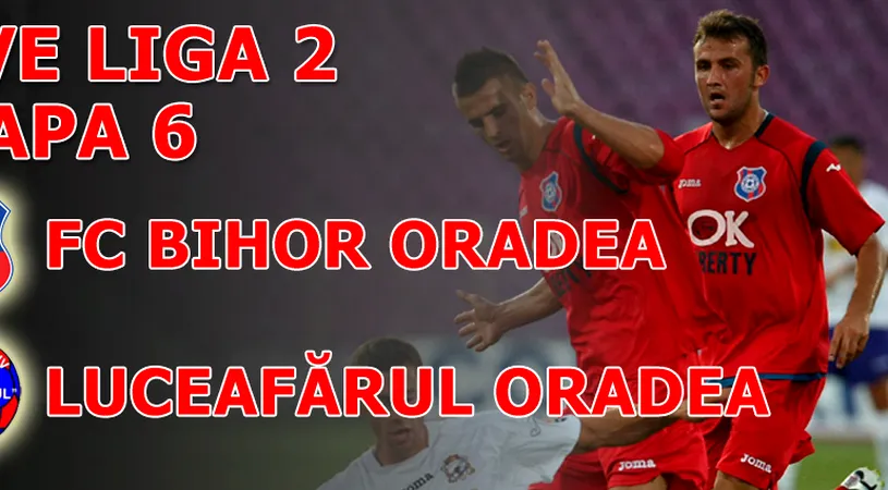Luceafărul revine** prin Moldovan și Bundea!** FC Bihor - Luceafărul 2-2