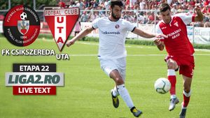 UTA a făcut ce-a vrut din Csikszereda, la Miercurea Ciuc. Liderul Ligii 2 începe anul cu o victorie spectaculoasă și pare că va defila spre Liga 1