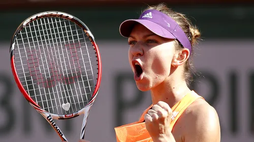 Simona zâmbește! Vizită total neașteptată pentru Halep la antrenamentul de azi. A pus imediat pozele pe net și a strâns un număr record de like-uri