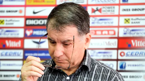 Steaua vs. FRF | Argăseală îl contrazice pe Iordănescu: „Nu am fost de acord cu organizarea acestui cantonament”