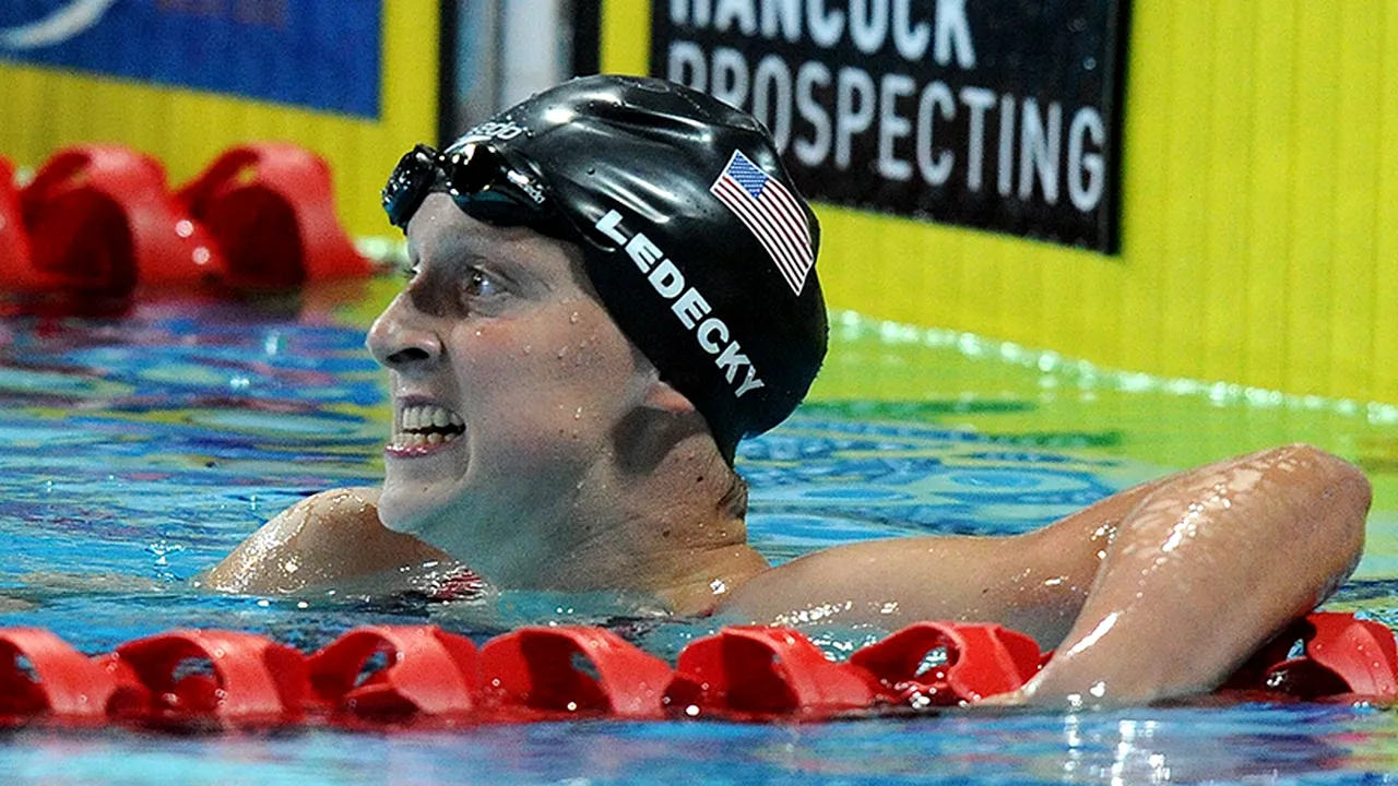 Katie Ledecky, record mondial la 1.500 metri