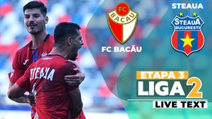 FC Bacău a dat de pământ cu Steaua și o lasă fără punct în bezna subsolului Ligii 2, alături de juniorii de la CS Dinamo. Galeria ”militarilor” a plecat de la meci după al treilea gol încasat