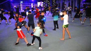 Cum arată noua „casă a boxului” pentru Flavius Biea! „Avem deja și prima medalie a unui sportiv din noua noastră sală”. FOTO & VIDEO EXCLUSIV