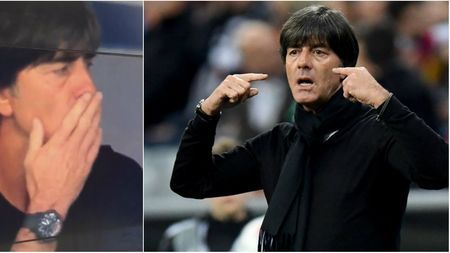 Nu se poate abține! Low a lovit din nou. VIDEO Cum a fost surprins antrenorul Germaniei în meciul cu Slovacia