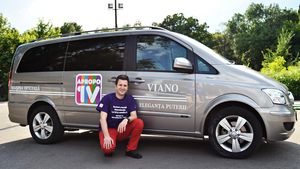 Mercedes-Benz Viano devine Mașina Oficială a emisiunii Apropo TV, de la PRO TV