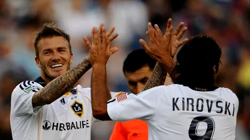 Beckham, decisiv pentru LA Galaxy!