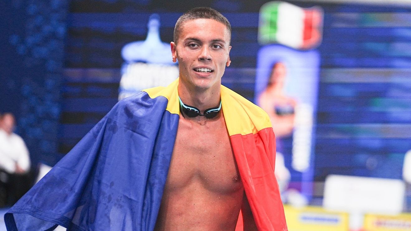 David Popovici a împlinit 22 de ani! Fenomenalul campion olimpic a dus România la un alt nivel în natația mondială