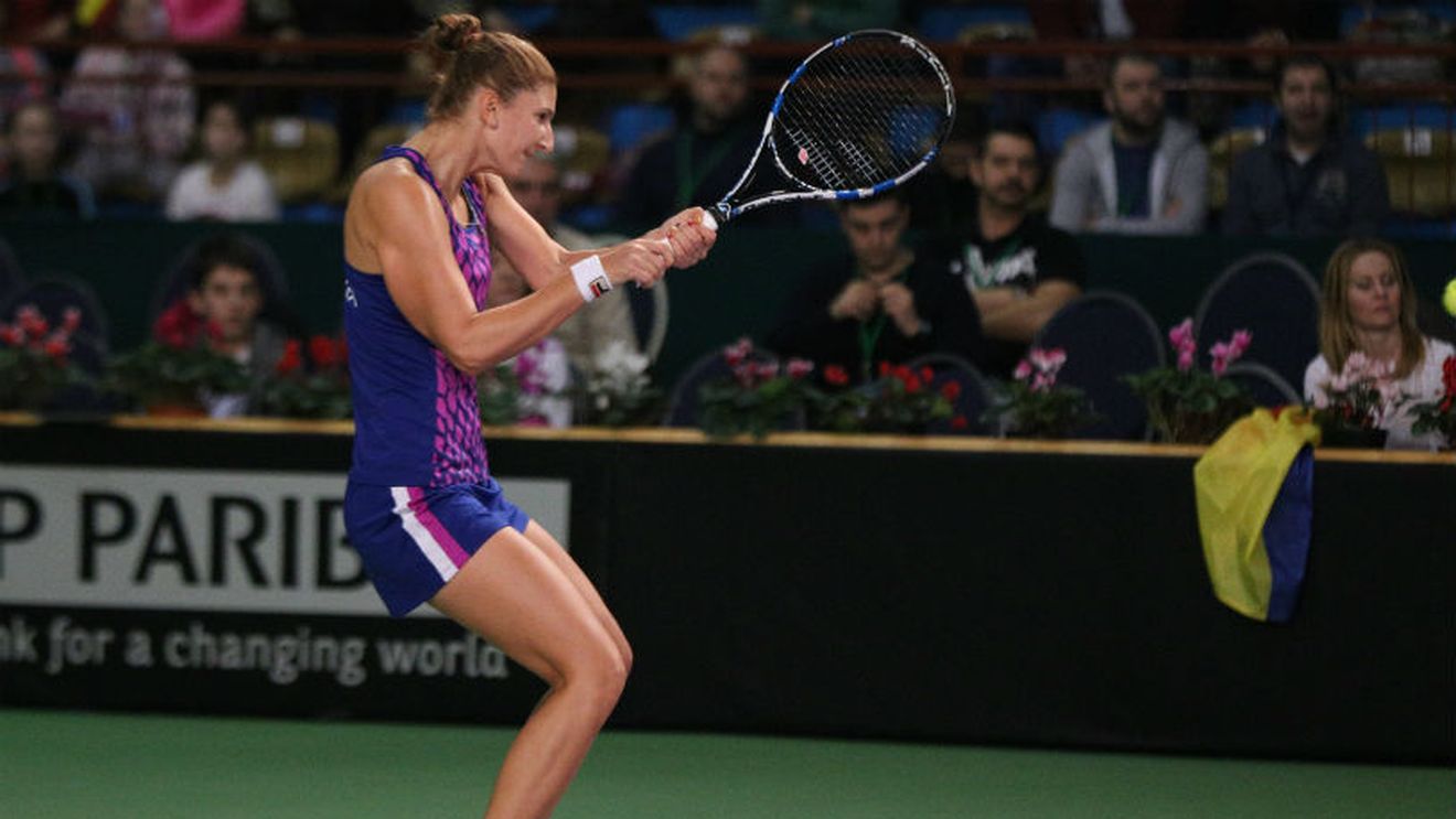 Begu, fericită după semifinala în care a defilat: "Cred că am făcut cel mai bun meci al meu din această săptămână"