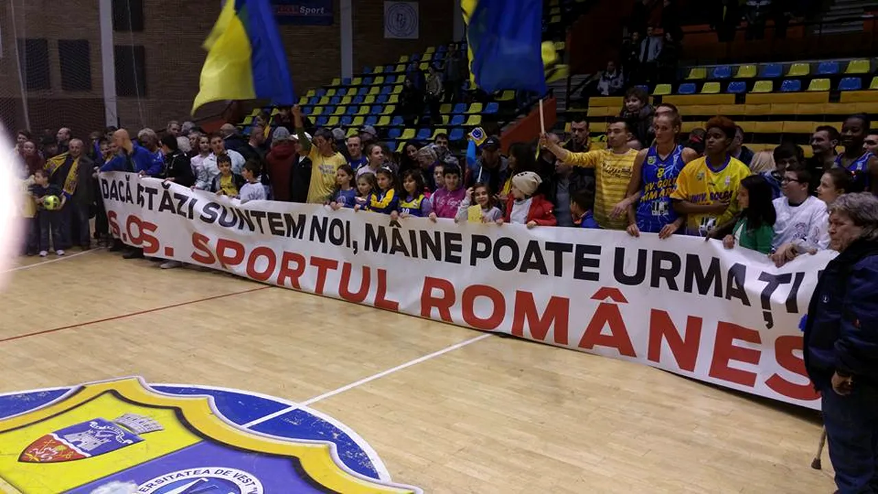 Strigătul de disperare al unei echipe cu 9 titluri naționale în baschetul românesc. 