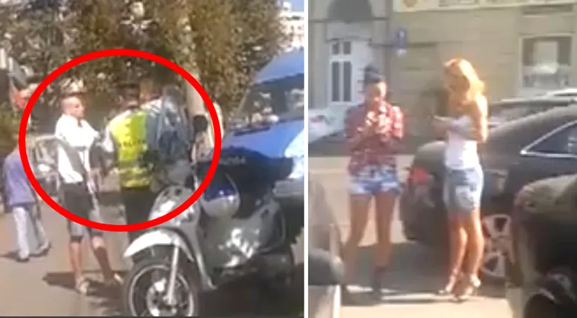 N-au mai suportat să fie jigniți! VIDEO Cum au calmat doi polițiști de la Rutieră un 