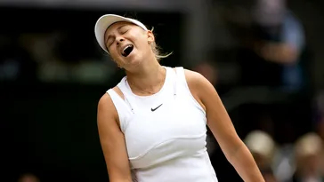 Amanda Anisimova, reacție sarcastică în timpul meciului cu Simona Halep de la Wimbledon: „Excelentă lovitură!” Românca a terminat-o psihic pe americancă