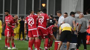 Ovidiu Burcă, plin de nervi după remiza lui Dinamo cu Petrolul: „Nu știm să întreținem un gazon! Știam că așa va fi!”