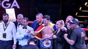 Ronald Gavril a câștigat centura WBF World după ce și-a făcut K.O. adversarul în runda 5!