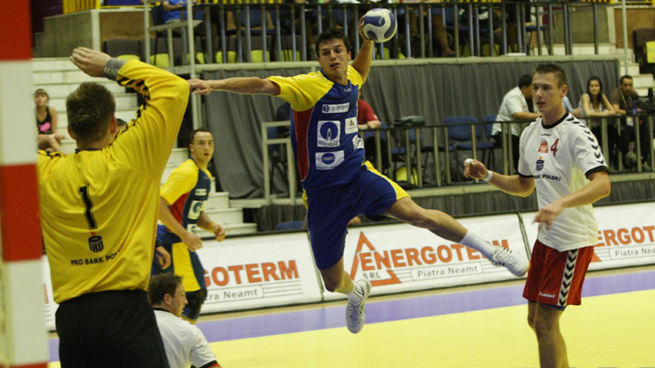 România - Polonia, scor 31-27, în meciul de debut la CE de tineret
