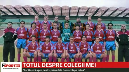 VIDEO Totul despre colegii mei: Steaua 1996 | „Doar Messi driblează ca Denis Șerban”. Povestea lui Baciu cu sacoul lui Adi Ilie: „Du-te la mine în dulap și alege-ți”
