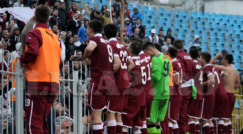 Jucătorii Rapidului au ajutat din nou clubul:** au acceptat să-și primească salariile cu întârziere 