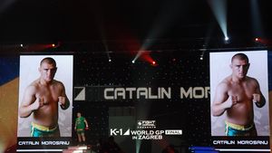 Cătălin Moroșanu i-a cerut revanșa lui Pavel Zhuravlev după meciul din finala K-1
