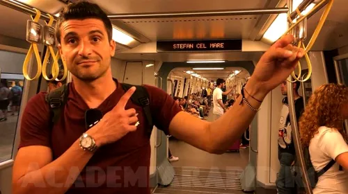 FOTO | Jucătorii Rapidului au mers cu metroul la meciul din „Ștefan cel Mare”