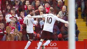 Rooney, decisiv în derby-ul Liverpool - Manchester United 0-1! "Diavolii" s-au impus după un meci sub așteptările fanilor