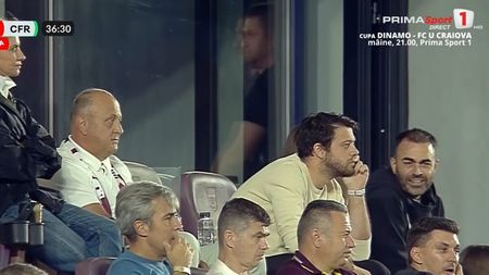 Cum au fost surprinși Dan Șucu și soția sa în cel mai tensionat moment al meciului Rapid - CFR Cluj! | FOTO & VIDEO