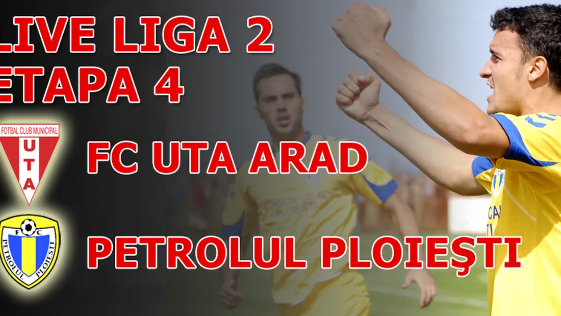 Invincibilii!** UTA Arad - Petrolul Ploiești 2-3