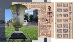 Mister elucidat după 70 de ani: a fost descoperit cel mai râvnit trofeu din România, a cărei urmă s-a pierdut din 1954! Bijuteria din argint, păstrată într-o sufragerie de fiul singurului atacant de la Dinamo cu hattrick împotriva Stelei