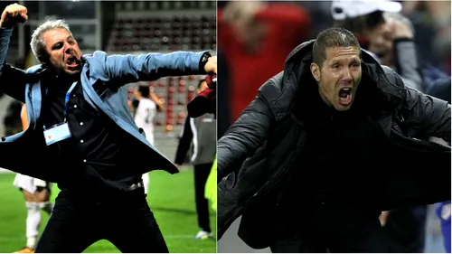 Șumudică l-a rugat pe Mircea Lucescu să-l ajute să ajungă la Diego Simeone! 