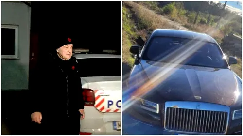 Gigi Becali, „trădat” de Rolls-Royce-ul său de 500.000 de euro! Mașina a sunat singură la poliție după ce a ajuns în șanț