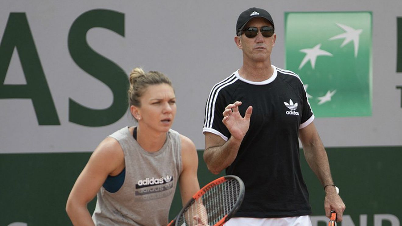 REACȚII incredibile în loja Simonei Halep, după calificarea în semifinalele de la Roland Garros! "Omul care nu zâmbește a plâns"