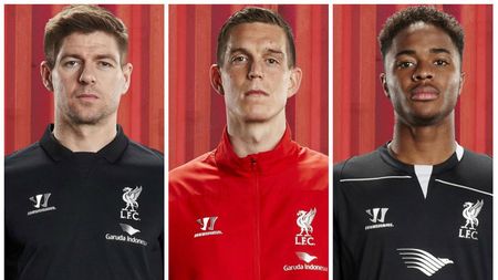 FOTO | Steven Gerrard, Daniel Sturridge și Coutinho au prezentat noul echipament de antrenament al lui Liverpool