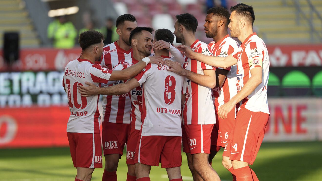 UTA - Hermannstadt 3-2, în prima etapă de play-out din Superliga. Victorie a arădenilor, după un meci în care oaspeții au ratat un penalty