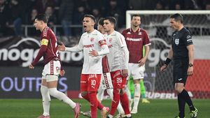 Cine arbitrează Dinamo - Rapid după ce în tur Istvan Kovacs a fost în centrul unui scandal de proporții