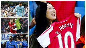 Tricourile cu "Van Persie", cele mai bine vândute din EPL! Bale nu e în top 10