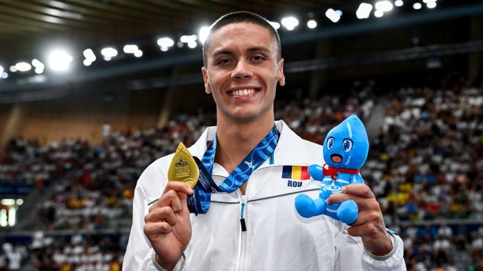 David Popovici i-a lansat invitația lui Gică Hagi! Reacție măgulitoare după ce l-a auzit pe „Rege”: „O sursă de inspirație”