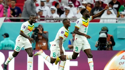 Qatar – Senegal 1-3, în Grupa A de la Campionatul Mondial din Qatar | Gazdele turneului final rămân fără niciun punct după primele două runde!