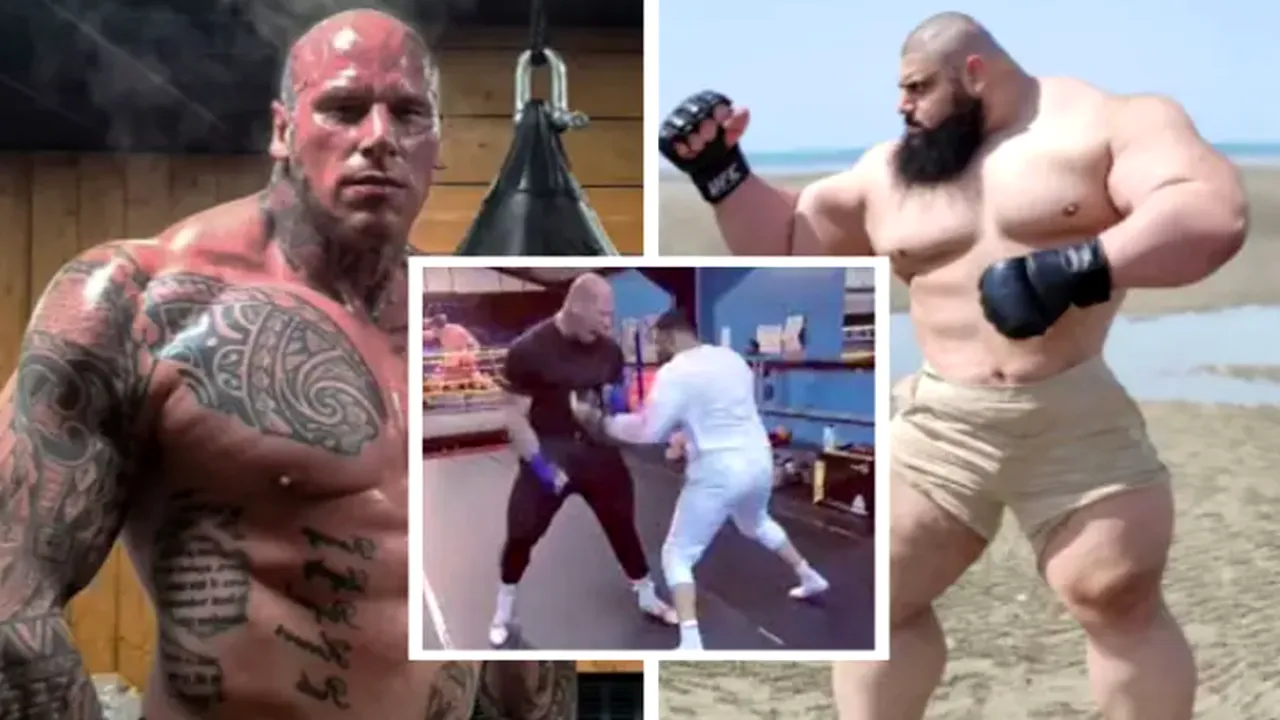 „Cel mai înfricoșător om din lume” luptă împotriva „Iranianului Hulk”! Când va avea loc confruntarea titanilor din lumea MMA | GALERIE FOTO
