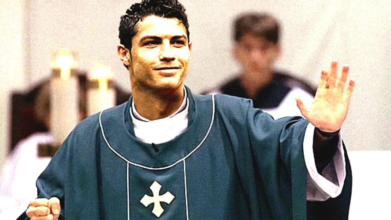 Cristiano Ronaldo în sutană! Un preot dă în judecată Biserica: ** 