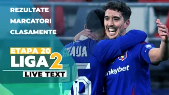Etapa 20 din Liga 2 | FC Bihor smulge un punct contra Sepsi OSK și se califică în play-off. Zi cu multe goluri în campionat și doar în meciul Stelei nu au înscris ambele echipe