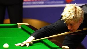 Robertson s-a calificat în finală la York, după un meci de poveste."Era să pierd din cauza comentatorului!"