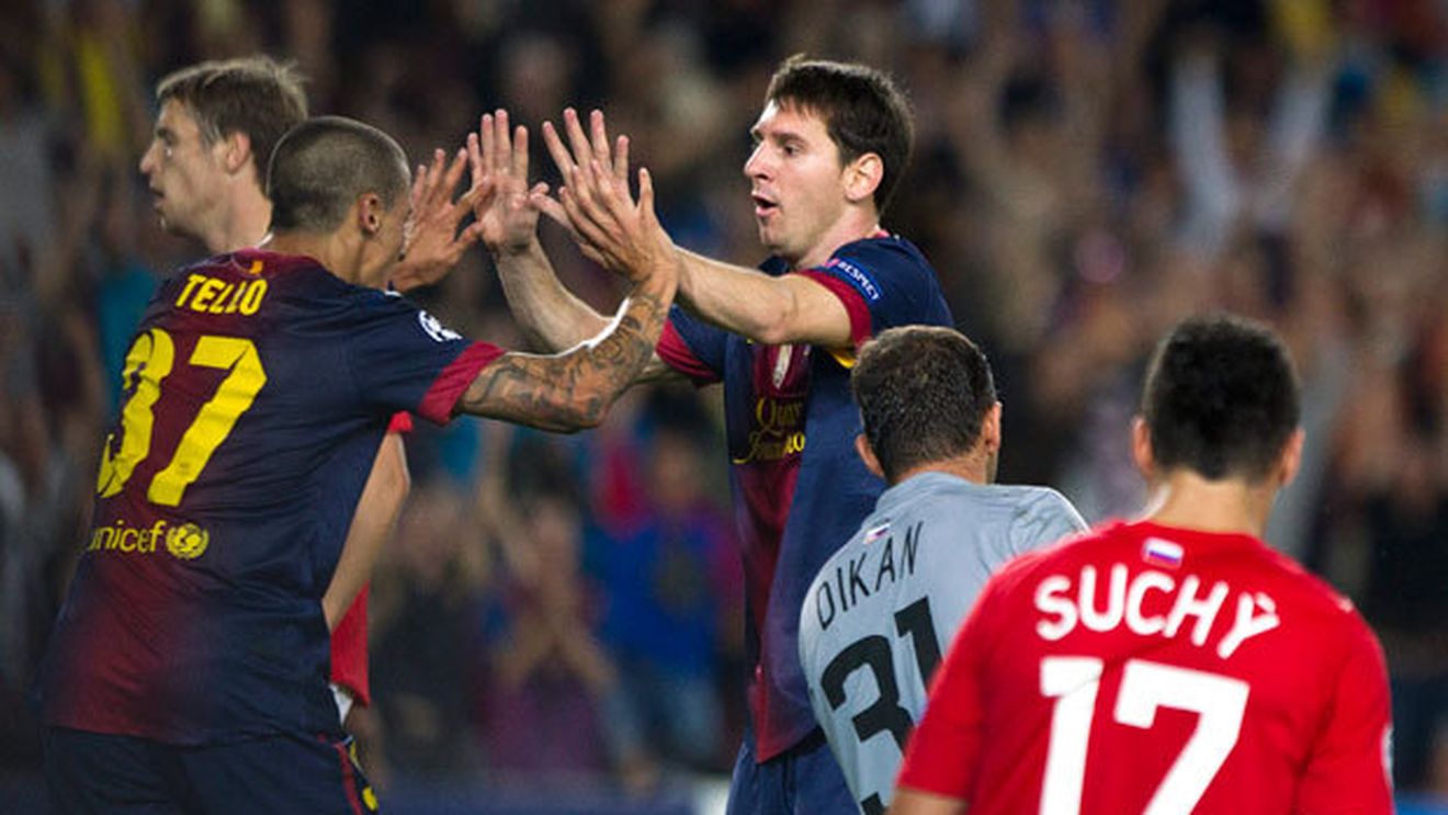 Barcelona, ce chin!** Messi i-a scăpat pe catalani de reeditarea "coșmarului rus" din 2009: 3-2 cu Spartak
