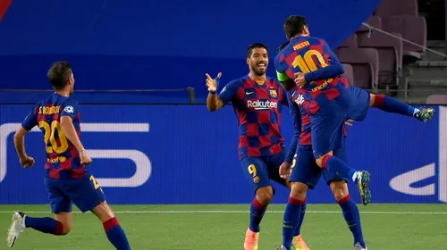 Barcelona – Napoli 3-1 | Catalanii se califică în sferturile de finală ale Ligii Campionilor, după un meci cu multe evenimente! VIDEO