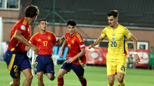 Un puști care a făcut senzație în România, la EURO U19, a intrat pe lista granzilor Barcelona și Real Madrid