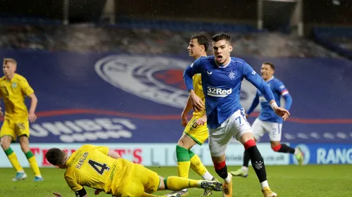 Ianis Hagi, lăudat în presa din Scoția după ce a adus victoria lui Glasgow Rangers. Ce notă a primit de la jurnaliștii britanici