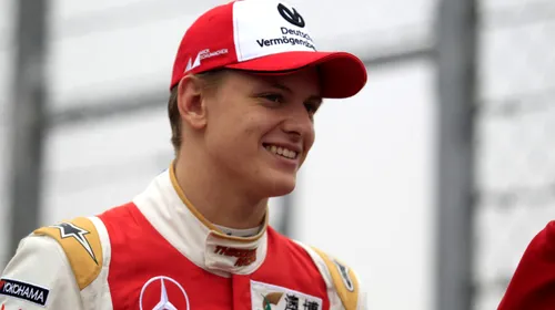 Mick Schumacher îi calcă pe urme tatălui său. Este aproape de primul titlu din carieră