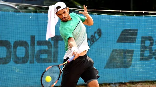 Nicolae Frunză, jucătorul nr. 1 al României la Trofeul Municipiului Bacău, turneu Futures din circuitul ITF