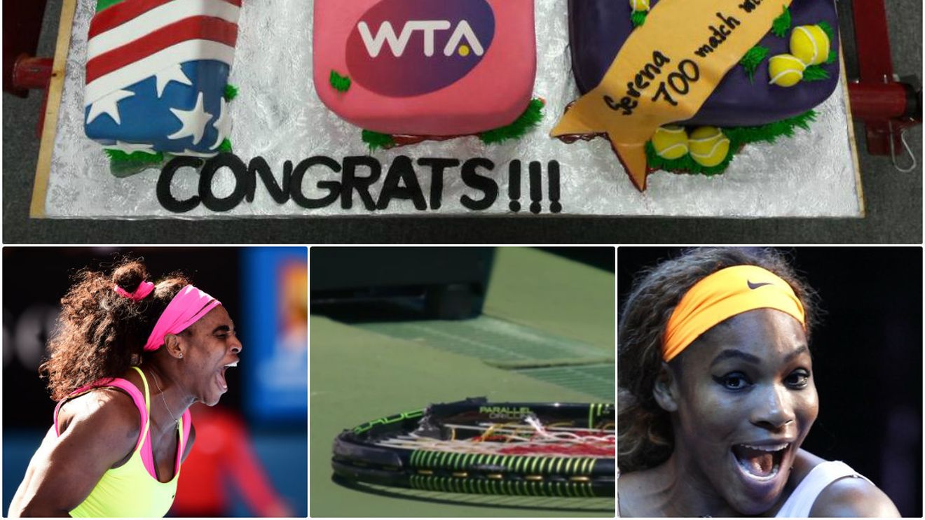 Serena, agentul 700: o rachetă ruptă, un set pierdut și o bornă "cu gust de catifea roșie și ciocolată"