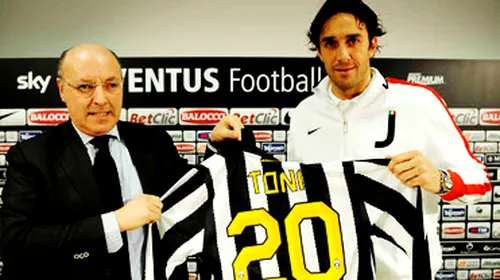 FOTO** Toni, prezentat oficial la Juve: „E un vis devenit realitate”