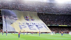 Pep, cel mai iubit dintre catalani!** Guardiola și-a luat adio de la fanii de pe "Camp Nou"